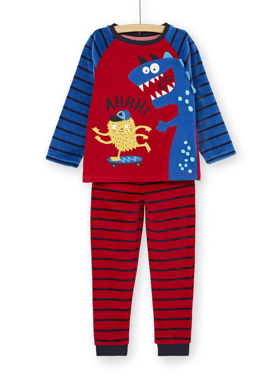 Pijama fosforescente con estampado de monstruo para niño KEGOPYJMON / 20WH12C3PYJ050